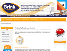 Tablet Screenshot of brinkcomputers.nl